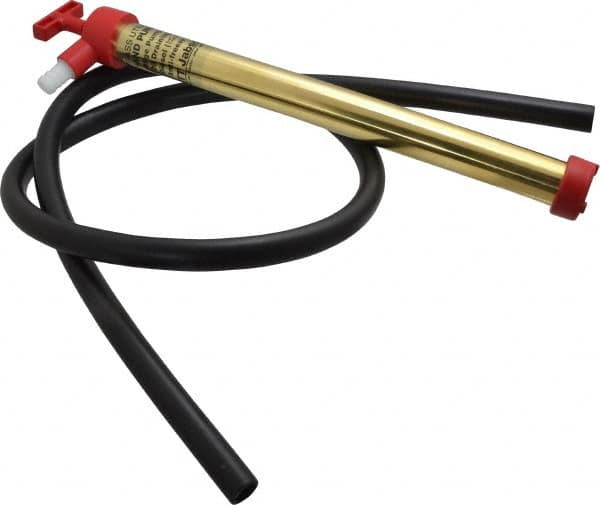 Jabsco 15 Strokes per Gal, 1/2" Outlet, Brass Hand Operated Plunger