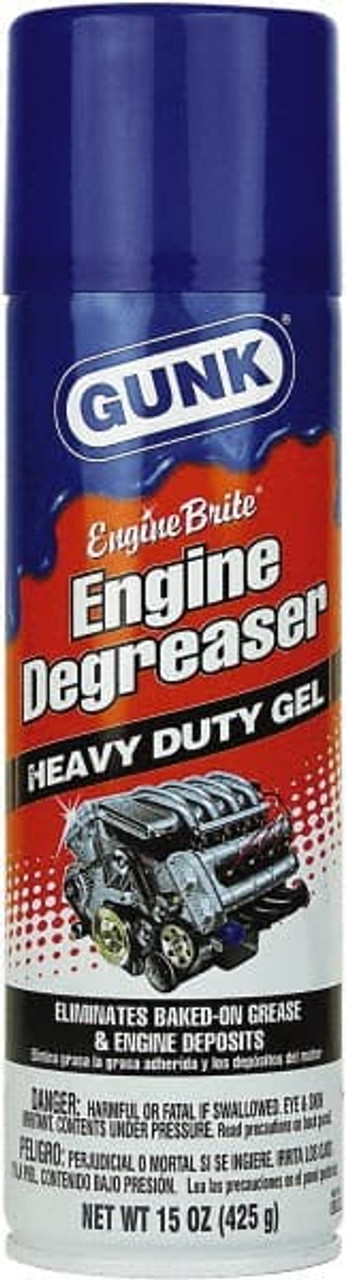 GUNK 15 oz Aerosol Can Automotive Engine Cleaner/Degreaser Hydrocarbon  Fluid, Flammable EBGEL - 40694259 - Penn Tool Co., Inc