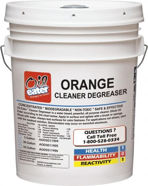 Oil Eater 5 Gal Pail Automotive Multipurpose Cleaner/Degreaser Water