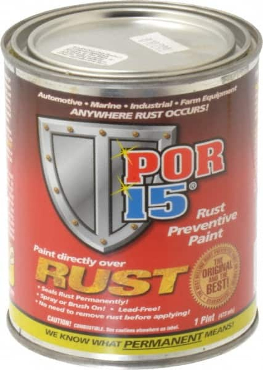 POR-15 45108 Clear Rust Preventive Coating - 1 pint 