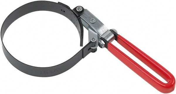 GEARWRENCH Steel Swivel Oil Filter Wrench 31/2 to 37/8" Max Diam, For