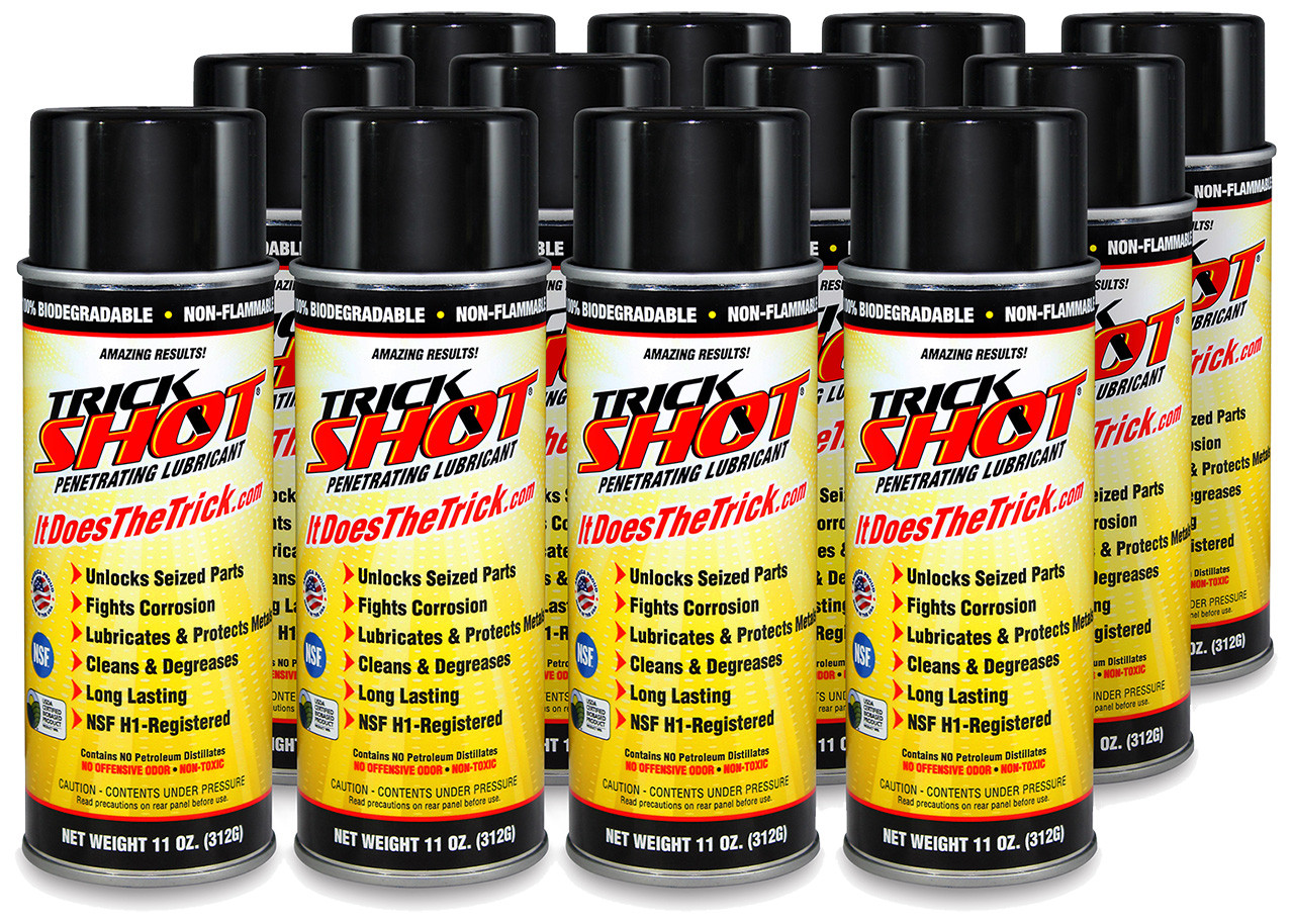 Six Shooter Pack  Trick Shot® Penetrating Lubricant