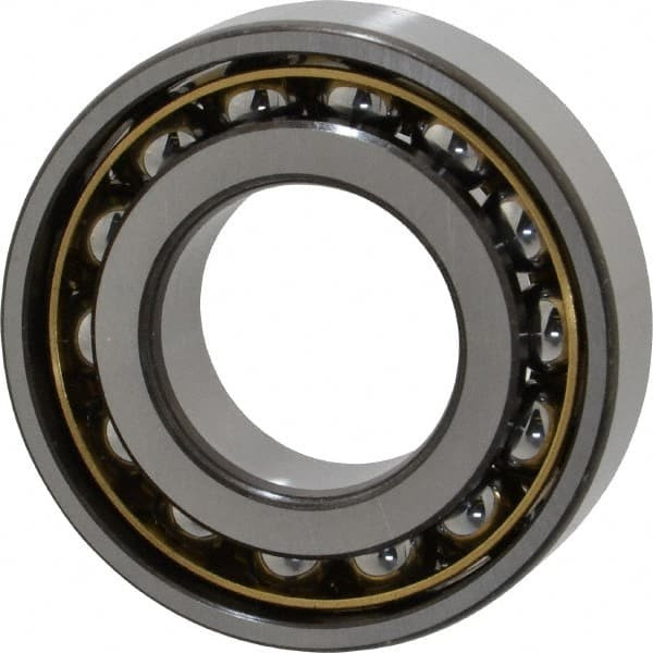 SKF 25mm Bore Diam, 52mm OD, Open Angular Contact Radial Ball Bearing
