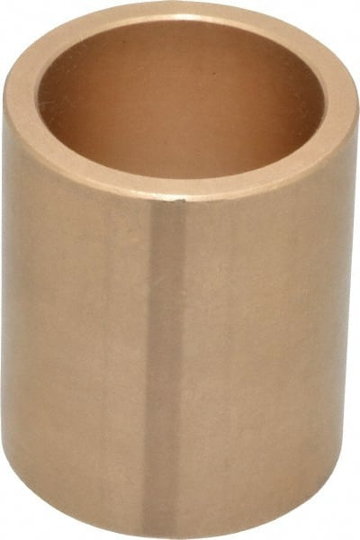 Made in USA 1" Inside x 11/4" Outside Diam, Cast Bronze Sleeve Bearing