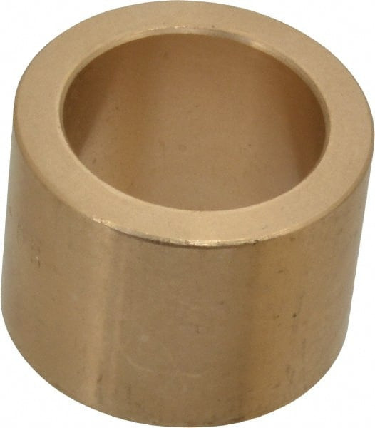 Made in USA 1" Inside x 13/8" Outside Diam, Cast Bronze Sleeve Bearing