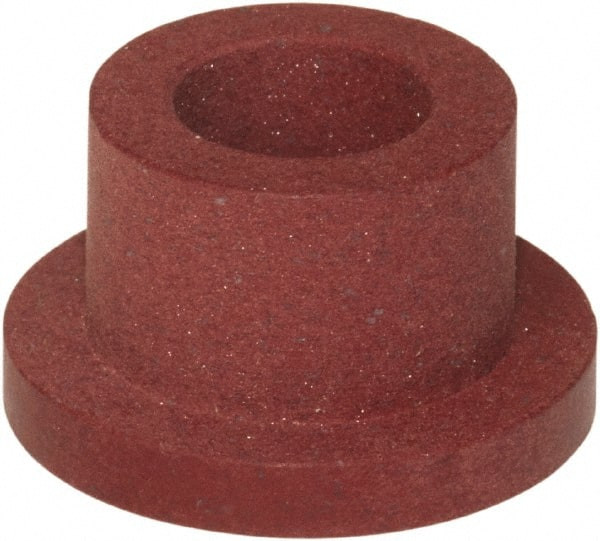 TriStar Plastics 1/4" Inside x 3/8" Outside Diam, Rulon LR Flanged Bearing 1/2" Flange Outside