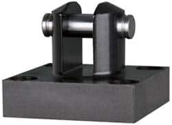 Air Cylinder Clevis Bracket 20°F Min Temp, Use with 3/4" to 1