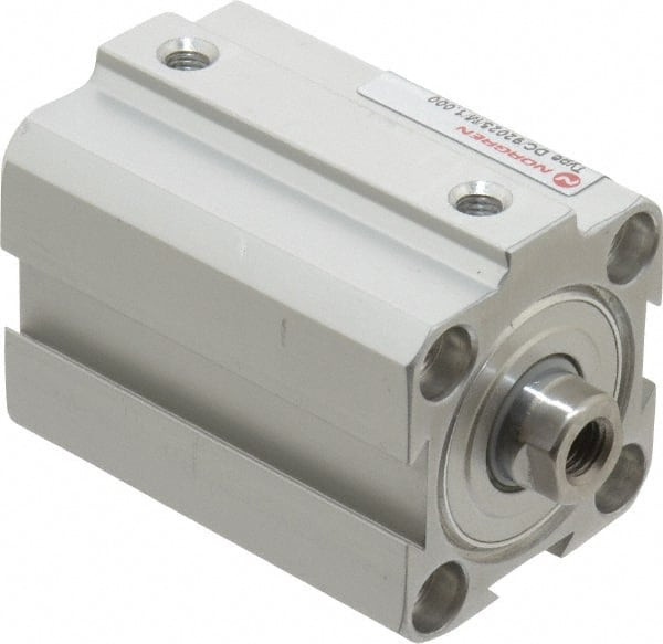 1" Stroke x 1" Bore Double Acting Air Cylinder 1032 Port, 1/4