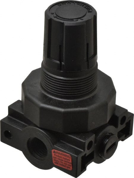 Parker Hannifin 1/4 NPT 0 - 60 psi Miniature Plastic Regulator 150 Max ...