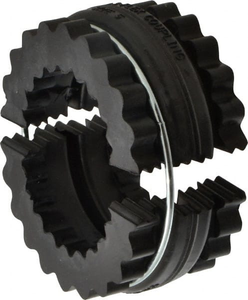 Lovejoy 5 Two Piece Flexible Coupling Sleeve Insert 2.94" OD, 1.56" OAL, EPDM 68514435368