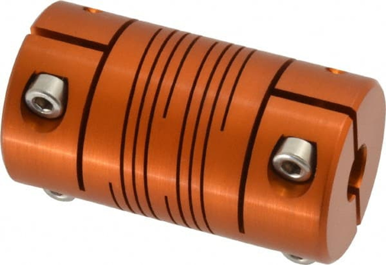 Lovejoy 5/8" Max Bore Diam, Flexible Clamp Hub Coupling 11/4" OD, 21/