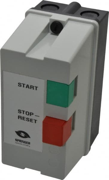 Springer Controls 9 Amp, 480 Coil VAC, 60 Hz, Nonreversible Enclosed ...