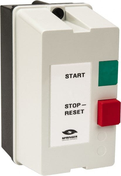 Springer Controls 32 Amp, 240 Coil VAC, 60 Hz, Nonreversible Enclosed ...