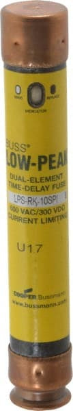 Bussmann 300 VDC, 600 VAC, 10 Amp, Time Delay General Purpose Fuse Fuse ...