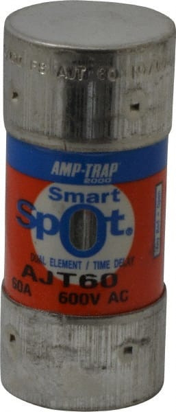 Fusible Ferraz Shawmut AJT60 60A 600VAC - Type AMP-TRAP SMART SPOT - Neuf (état Variable)