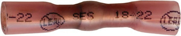 Bv1.25 Red Color 22-16 Awg Pvc Fully Insulated Wire Parallel Crimp