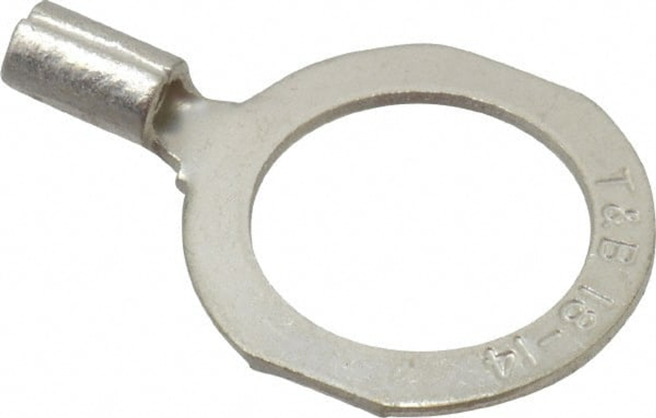 Thomas & Betts 1814 AWG Noninsulated Crimp Connection D Shaped Ring