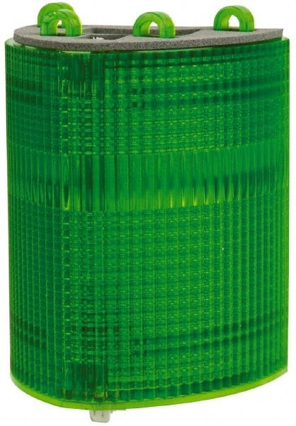 Edwards Signaling Green, Panel and Pipe Mount, Visible Signal