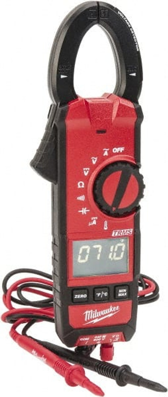 Milwaukee Tool 2236-20, CAT III, Digital True RMS Clamp Meter with