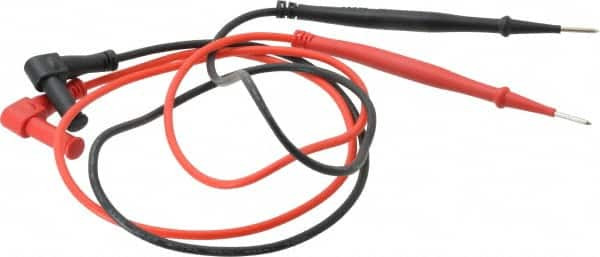 IDEAL Black/Red Electrical Test Equipment Leads Use with VolCon Elite