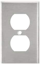 Leviton 1 Gang, 4-1/2 Inch Long x 2-3/4 Inch Wide, Standard Outlet Wall ...