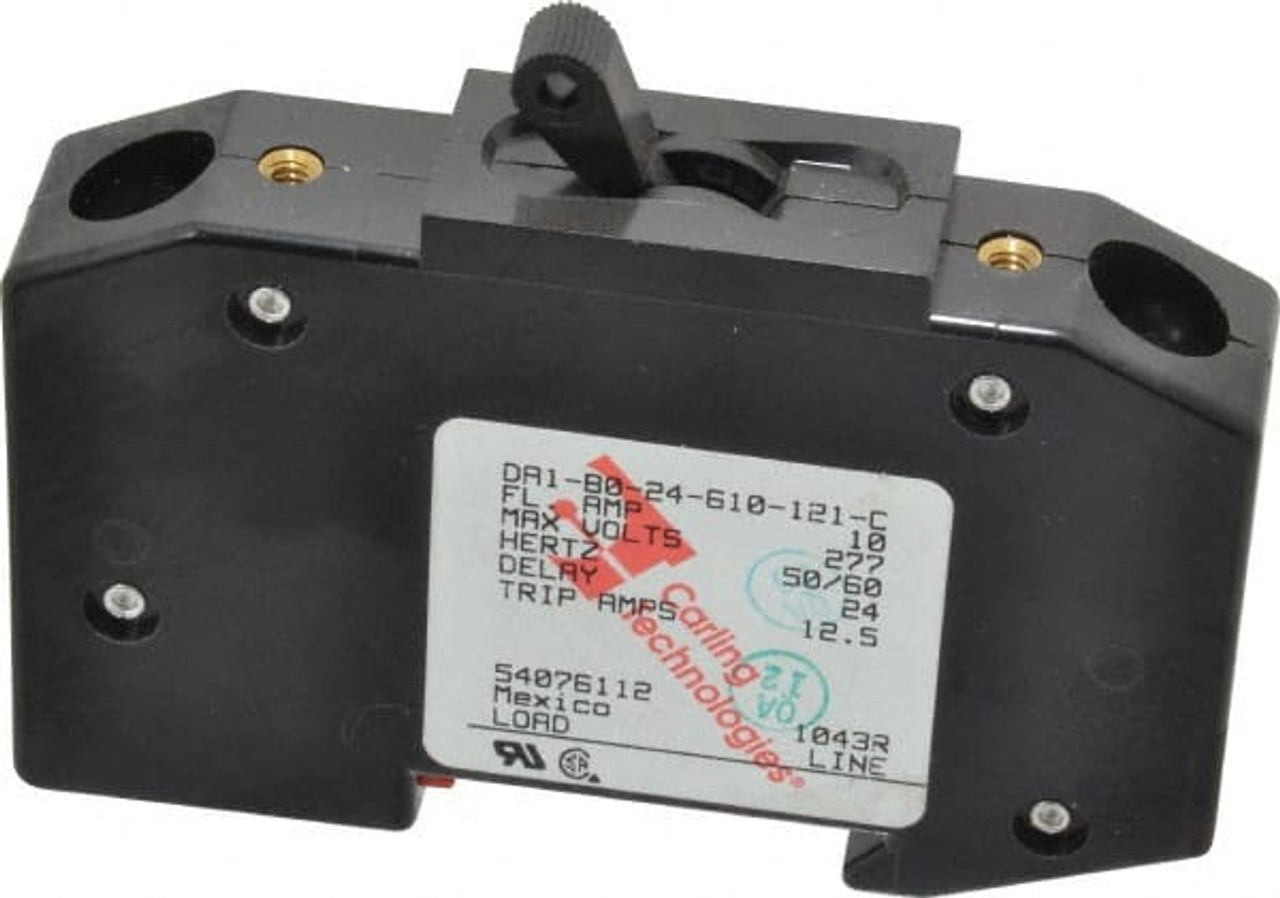 Carling Technologies 10 Amp, 65 VDC, 80 VAC, 1 Pole, DIN Rail Mount