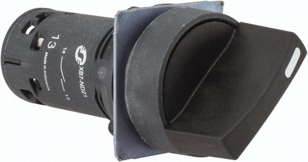 Schneider Electric 22mm Mount Hole, 2 Position, Knob Operated, Selector
