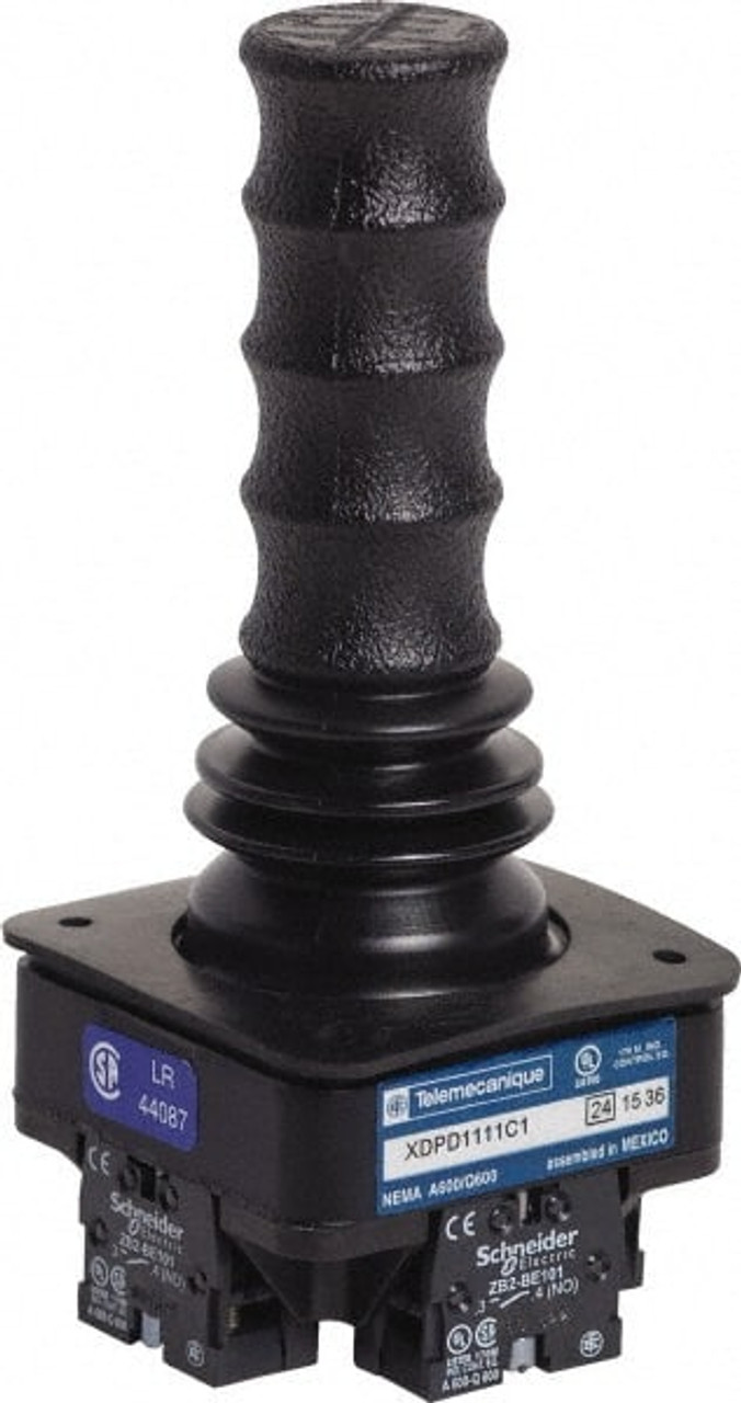 Schneider Electric 2/4 Position, 10 Amp, 4.44 Inch Long, -40