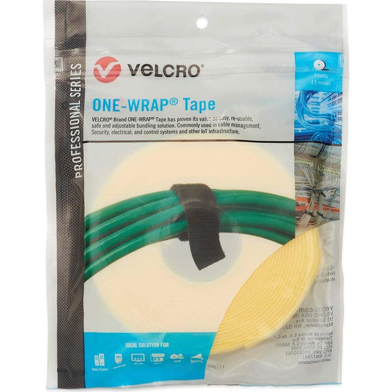 Velcro Cable Ties, Cable Tie Type: Reusable Cable Tie, Material