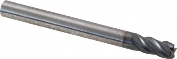5/64 (.0781) CARBIDE END MILL 4 FLUTE RADIUS ALTIN KYOCERA 1816-0781L234CR