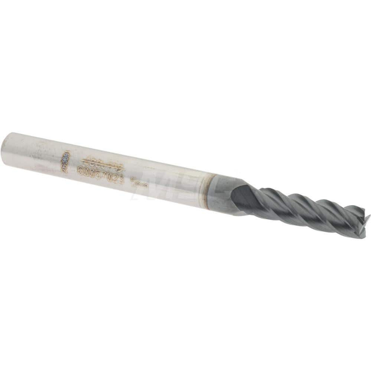 Accupro 5mm 16mm Loc 6mm Shank Diam 63mm Oal 4 Flute Solid Carbide Square End Mill Single