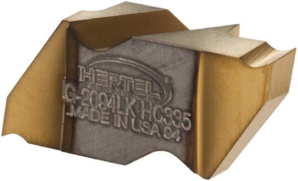Hertel IG2094LK HC335 Carbide Grooving Insert TiN Finish, LH, 2.39mm