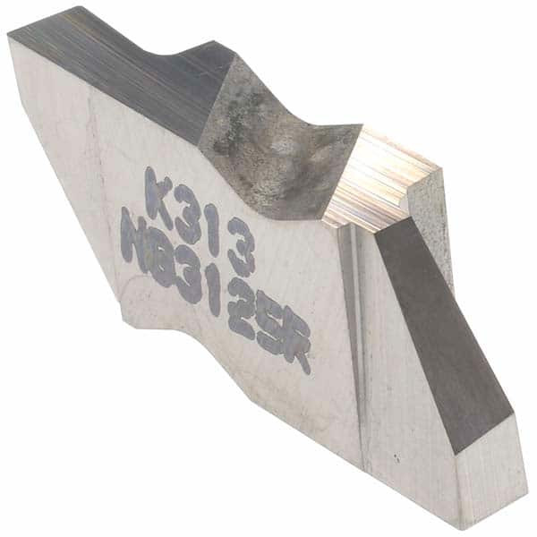 Kennametal NG3125R K313 Carbide Grooving Insert Uncoated, RH, 3.18mm ...