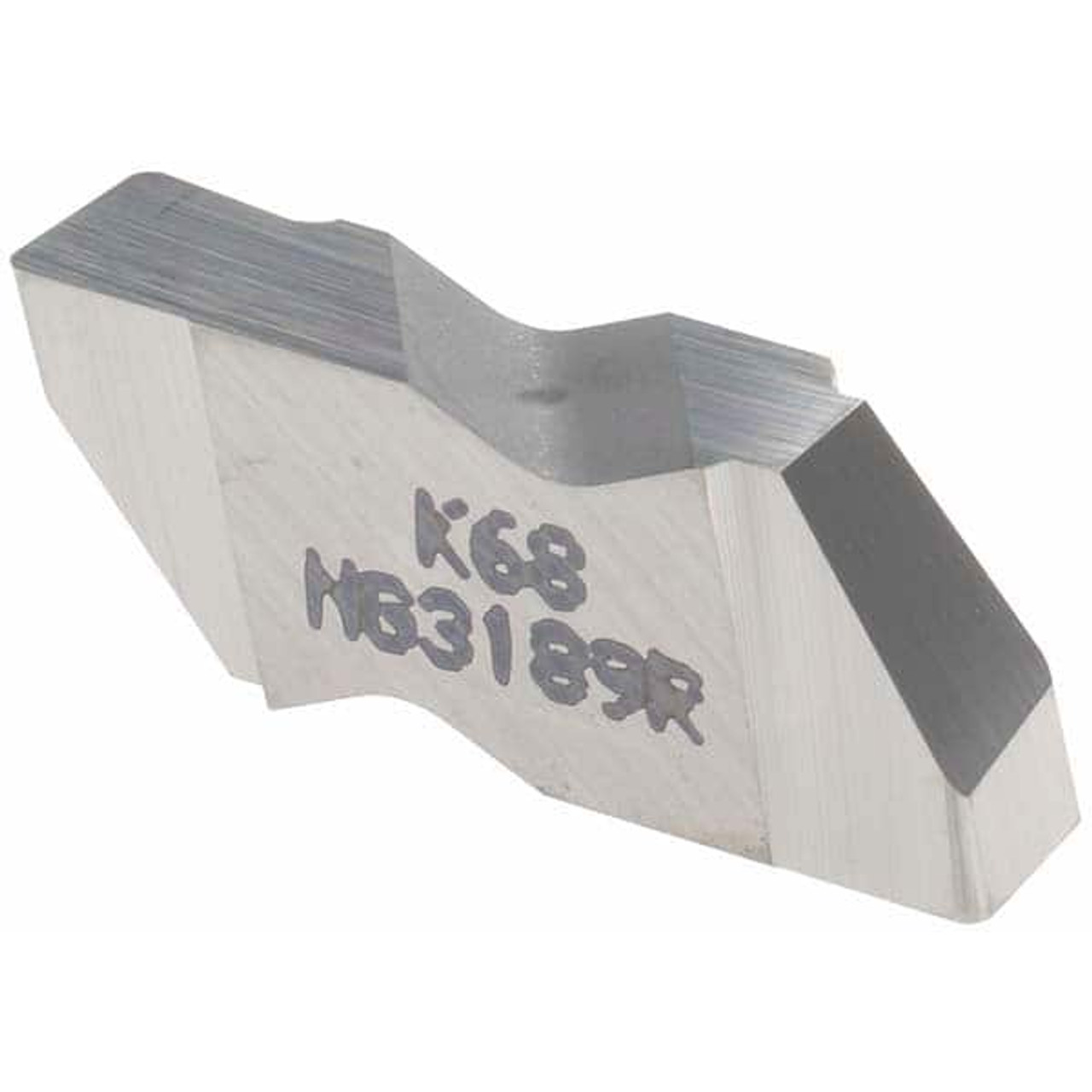 Kennametal NG3189R K68 Carbide Grooving Insert Uncoated, RH, 4.8mm