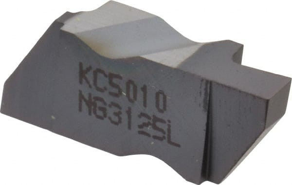 Kennametal NG3125L KC5010 Carbide Grooving Insert TiAlN Finish, LH