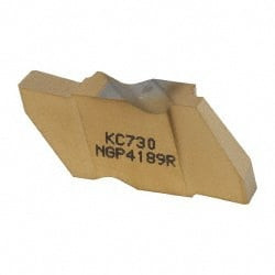 Kennametal NGP4189R KC730 Carbide Grooving Insert TiN Finish, RH, 4.8mm ...