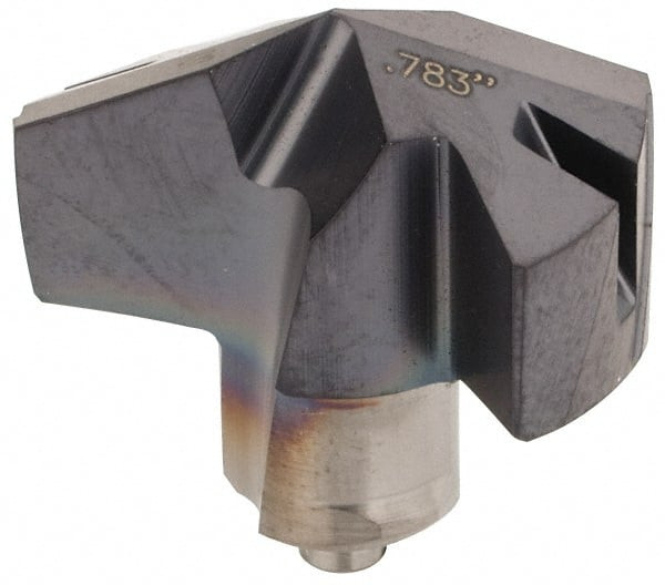 Replacable Threaded Carbide Iscar ICM0783 IC908 Carbide Replaceable Tip Drill TiAlN Finish, 140 ...