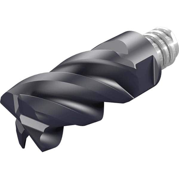 Iscar MM EC500H75R015CF-4T08 Carbide End Mill Tip Insert TiAIN Finish ...