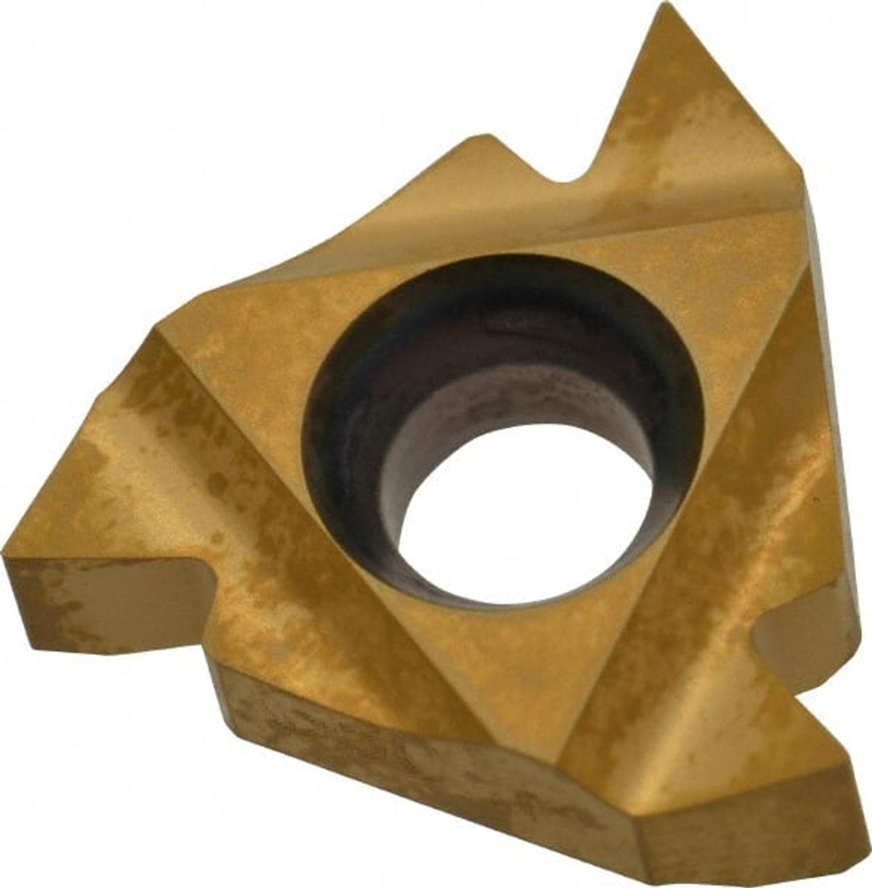 Carmex 16 IR G60 P25C/GOLD Carbide Laydown Threading Insert TiN Finish, RH Internal Partial