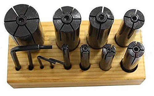 Precise 8 Piece Expanding Arbor Set, 1/4