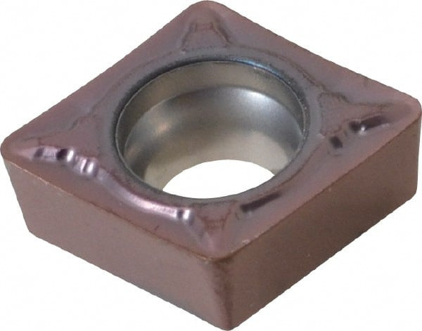 Seco Tools CCMT 32.52F1 TH1000 Carbide Turning Insert TiAlSiN Finish, 3/8" Inscribed Circle, 1/