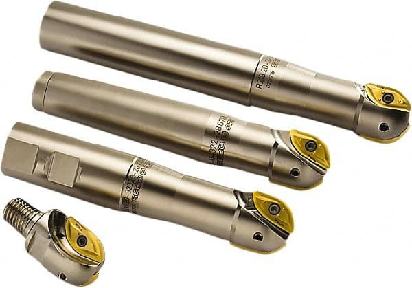 Seco Tools 3/4" Cut Diam, 0.66" Max Depth of Cut, Indexable Ball Nose