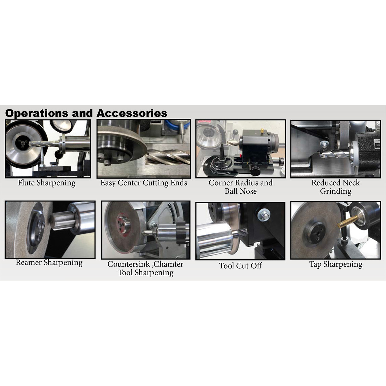 Cuttermaster Professional Basic End Mill Grinder/Sharpener, Variable