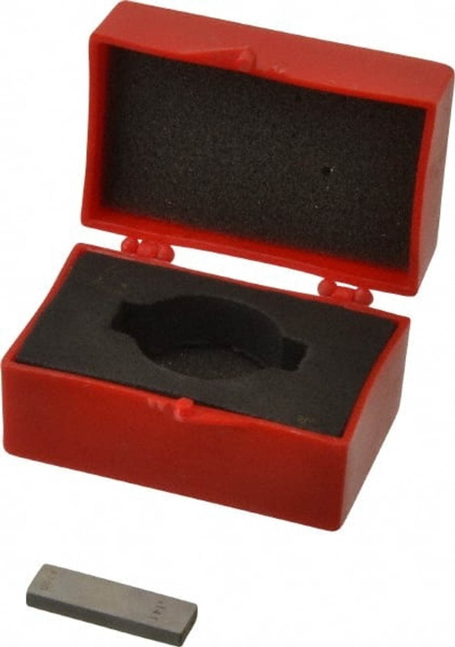 Value Collection 0.141" Rectangular Steel Gage Block Accuracy Grade 0