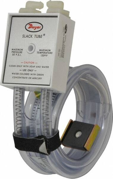 Dwyer Instruments 50 Max psi, Slack Tube Manometer 6 to 6 Inch Water