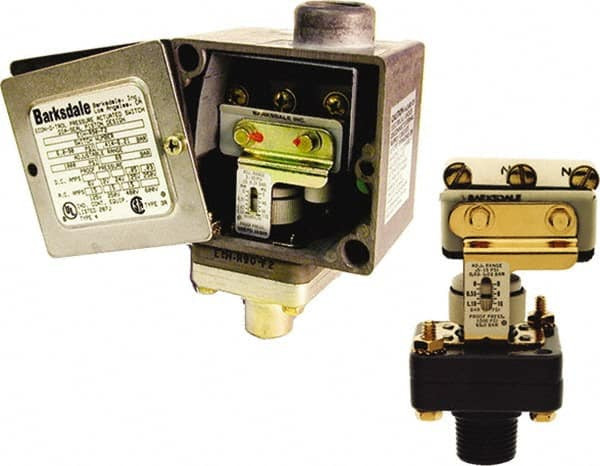 Barksdale 10 to 250 psi Adjustable Range, 1,000 Max psi, Diaphragm