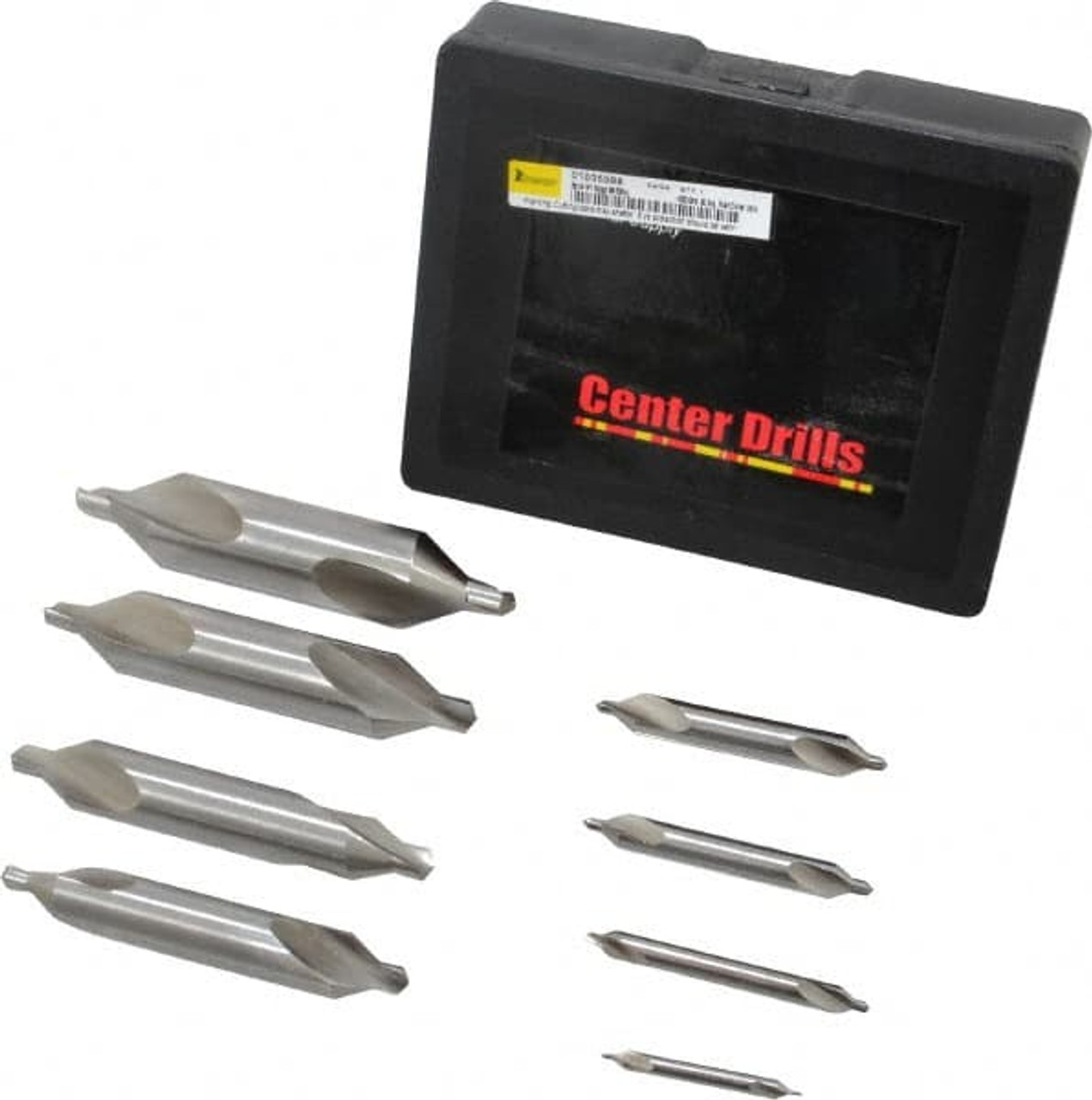 Value collection 8 pc 1 to 8 high speed steel combo drill