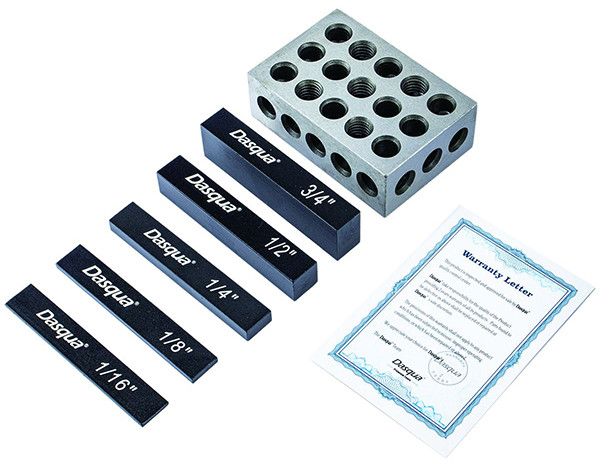 Dasqua 6 Piece Setup Block & 1-2-3 Block Set - 1804-1615| Penn Tool Co ...