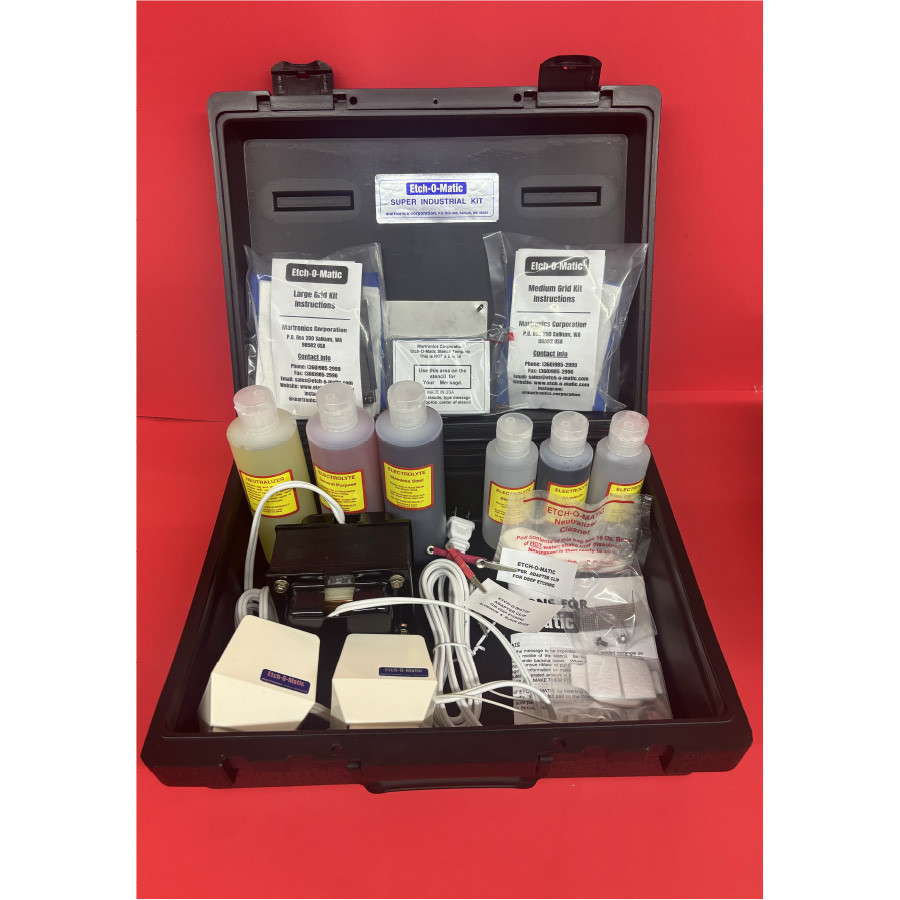 Etch-O-Matic Super Industrial Kit - EOM-SIK| Penn Tool Co., Inc