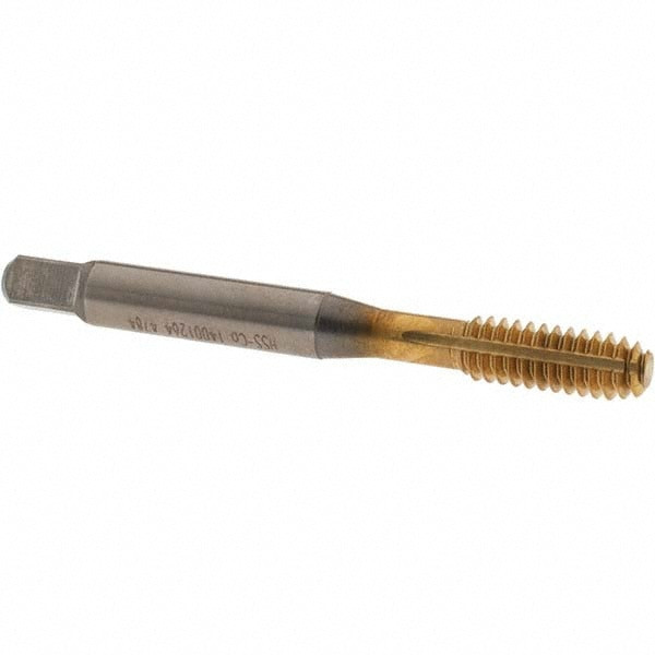 OSG Thread Forming Tap: 1/4-20 UNC, Modified Bottoming, Cobalt, TiN ...